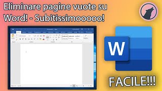 Eliminare le Pagine Vuote su Word in un attimo  Metodo facile facile [upl. by Otiragram]