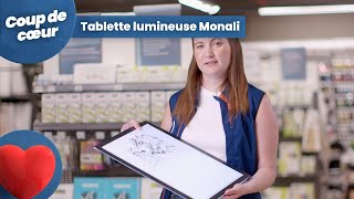 Coup de cœur  Tablette lumineuse Monali [upl. by Arahahs417]