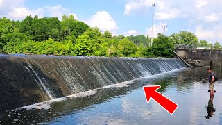 Multispecies Spillway Fishing for EVERYTHING that Bites [upl. by Trebleda]