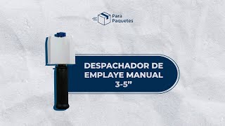 Despachador de Emplaye Manual 35quot [upl. by Attenwahs]