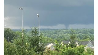 WATCH Tornadoes in Maryland [upl. by Meeharbi]