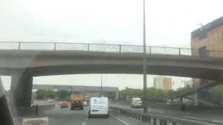 Ride in A406 North Circular Road Brent Cross [upl. by Ahsemot]