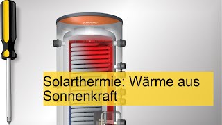 SolarthermieAnlage planen und installieren [upl. by Worlock]