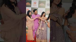 Yeh rishta kya kehlata hai cast spotted together at star parivaar awards 2024starparivaarawards [upl. by Hiroshi]