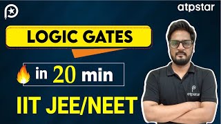 Logic gate In 20 min  Class 12  JEE amp NEET Physics  Girnar Goyal Sir  ATP STAR Kota [upl. by Zannini]