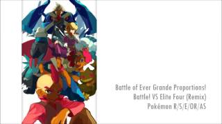 Battle VS Hoenn Elite Four Remix  Pokémon RSEORAS [upl. by Silevi]