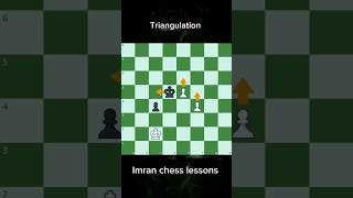 Triangulation  Advanced Chess Tactics Explained chess learnchesstactics chessstrategies [upl. by Aisinoid]