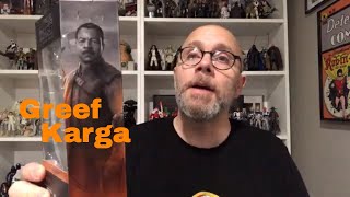 Star Wars the Black Series Greef Karga Review [upl. by Oinotnaocram]