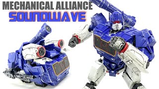 Mechanical Alliance SX02 SOUNDWAVE amp RAVAGE Transformers Bumblebee Review [upl. by Fiona589]