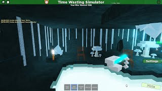 trying to get crystal fish in time wasting simulator roblox [upl. by Narah]