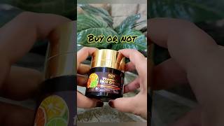 wow vitamin C face cream review shorts wow skincare skincareroutine [upl. by Anaujahs]