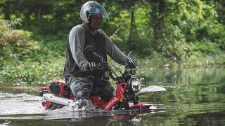 Honda CT125 Hunter Trail Cub Review  2024 Thailand adventure tour [upl. by Naillij]