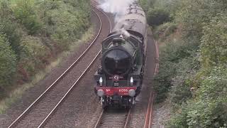 The Golden Hind with 61306 Mayflower  25th September 2024 [upl. by Reggy901]