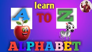 👌Learn A to Z alphabet  easy explain a to z abcd  for kids 🤗 viral abcdrhymes learnatozabcd👍 [upl. by Faustus953]