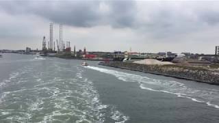 DFDS minicruise  Ijmuiden to Newcastle  Princess seaways ferry [upl. by Earvin533]