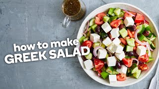 How to make Greek salad [upl. by Aland736]