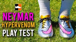 Giveaway amp Silver Neymar Hypervenom Phatal Play Test [upl. by Campney]