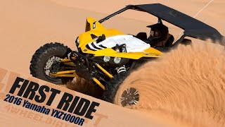 2016 Yamaha YXZ1000R First Ride  4WheelDirt [upl. by Kuhlman]