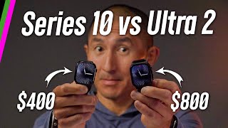 Apple Watch Ultra 2 vs Apple Watch Series 10  Double The Price Double The Features [upl. by Ilenay]