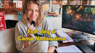 Epic Writing Challenge Camp NaNoWriMo Day 1 Kickoff [upl. by Atinauj836]