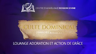 CULTE DE LOUANGE ADORATION ET ACTIONS DE GRACE  Dimanche 29 SEPTEMBRE 2024  Past Pascal KATANGA [upl. by Dorrie]