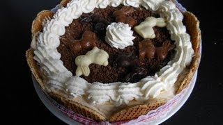 Zo maak je een Baileys stroopwafel cheesecake [upl. by Johnathan]