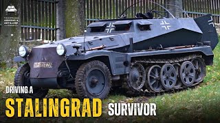 The only known surviving running German vehicle from Stalingrad [upl. by Silverman]