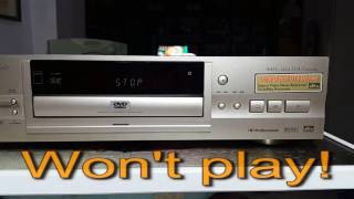 Defective Pioneer DVD Player Model DV626D [upl. by Airret307]