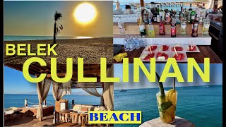 CULLINAN 💎 BELEK  HOTEL BEACH OVERVIEW  ОБЗОР ПЛЯЖА ОТЕЛЯ🌴🌞🍾🍸🛥️ [upl. by Cawley]