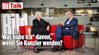 CDUChef Friedrich Merz erklärt seinen MachtPlan  BILD TALK mit Marion Horn [upl. by Napoleon]