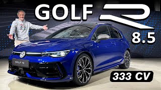 Todos los secretos del nuevo Volkswagen Golf R 85 2024 [upl. by Yahsram]