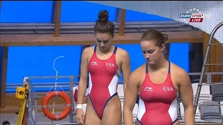 Kazan2013 Womens 3m synchro final [upl. by Ykroc]