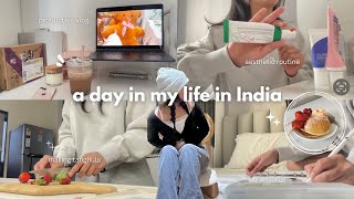 Morning routine  a day in my life in India making tanghulu aesthetic life in India 🍓🖇️ [upl. by Sudnor]