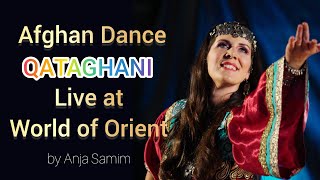 Afghan Qataghani Dance live at World of Orient Festival Hannover Germany [upl. by Ahsiema]