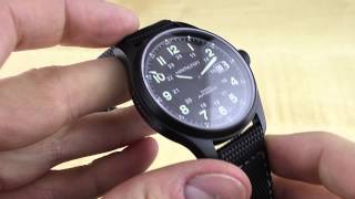 Hamilton Khaki Field Titanium Auto Watch Review  aBlogtoWatch [upl. by Fisuoy]