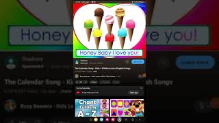 the calendar song kids  children learn English songs reversed [upl. by Nyre]