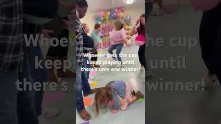 Baby Shower Cup Game babyshower babyshowergames game partygames [upl. by Bazluke]