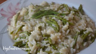 Risotto con asparagi selvatici [upl. by Candless580]