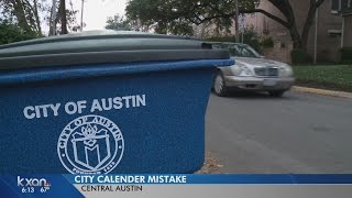 Mistake forces Austin Resource Recovery to spend extra money on new pamphlets [upl. by Thorin]