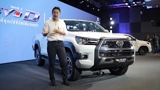 พาชม Toyota Hilux Revo 2023 อัพเกรด Prerunner ขับสองยกสูงด้วยหน้า Rocco ค่าตัวเริ่มต้น 740000 บาท [upl. by Ellesirg]