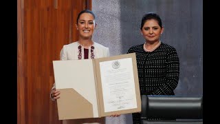 A punto de llorar Sheinbaum manda mensaje a las mujeres mexicanas [upl. by Armalda869]