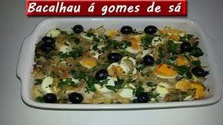 Bacalhau com Natas na Bimby  Thermomix [upl. by Wesle553]