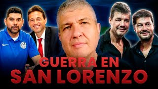 GUERRA EN SAN LORENZO MORETTI Y ORTIGOZA VS TINELLI Y LAMMENS  LADAGA REACCIÓN [upl. by Razid]