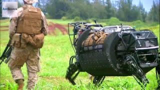 LS3 Robotic Pack Mule Field Testing by US Military [upl. by Nyla]