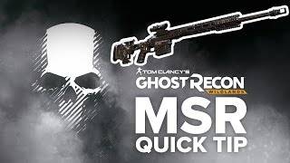 MSR location and info  Ghost Recon Wildlands quick tip [upl. by Purdy]