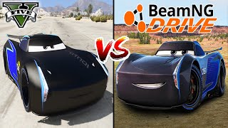 GTA 5 Jackson Storm VS BeamNG Drive Jackson Storm  WHO IS BEST [upl. by Kerril]