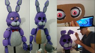 BONNIE FNAF EDIÇAO COMPLETA ANIMATRONIC REAL [upl. by Jahdiel]