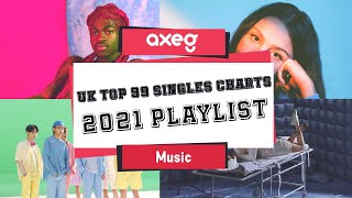 UK Top 40 Singles Chart 2021 Playlist AXEG Music shorts [upl. by Aidualk]