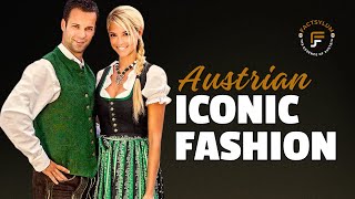 🇦🇹  Discover The Austrian Traditional Fashion From Dirndls To Lederhosen [upl. by Fridlund653]