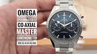 Omega Speedmaster 57 CoAxial Master Chronometer 33210415103001 [upl. by Elokcin]